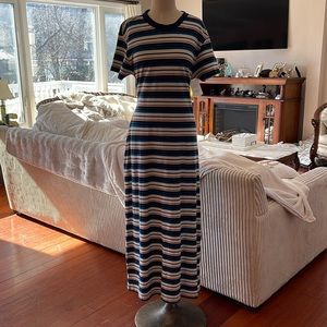 Treasure and Bond striped crew neck maxi